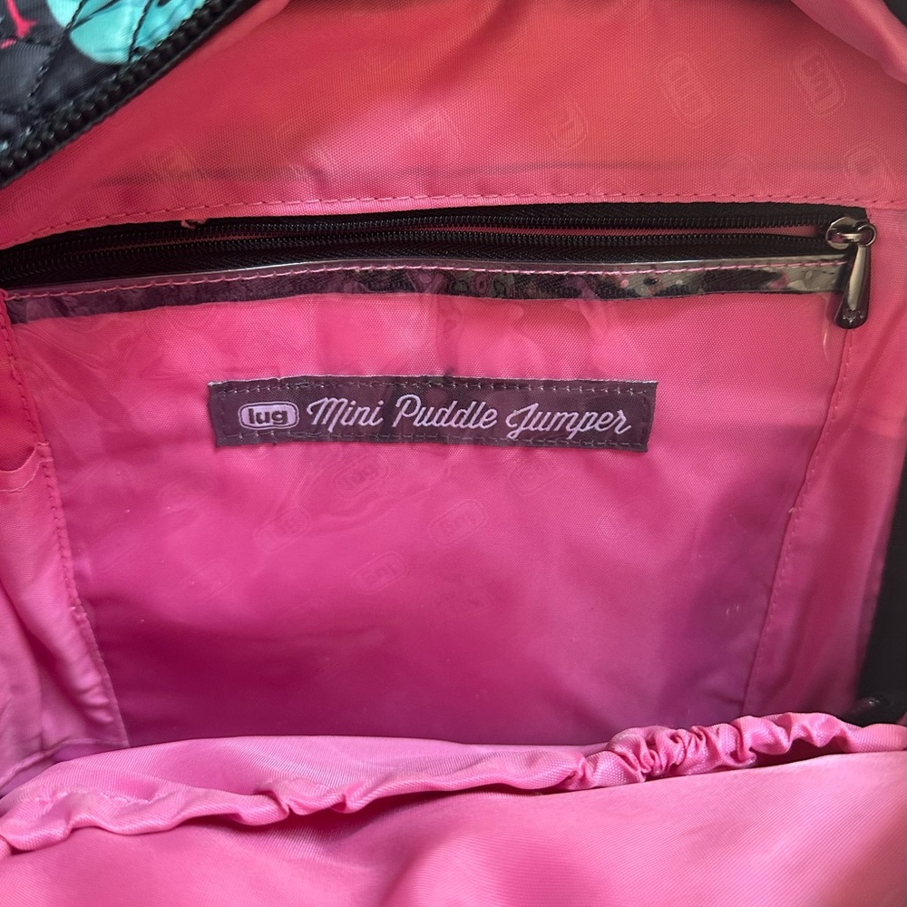 Lug Mini Puddle Jumper Bag Flamingo Print - Picture 8 of 12
